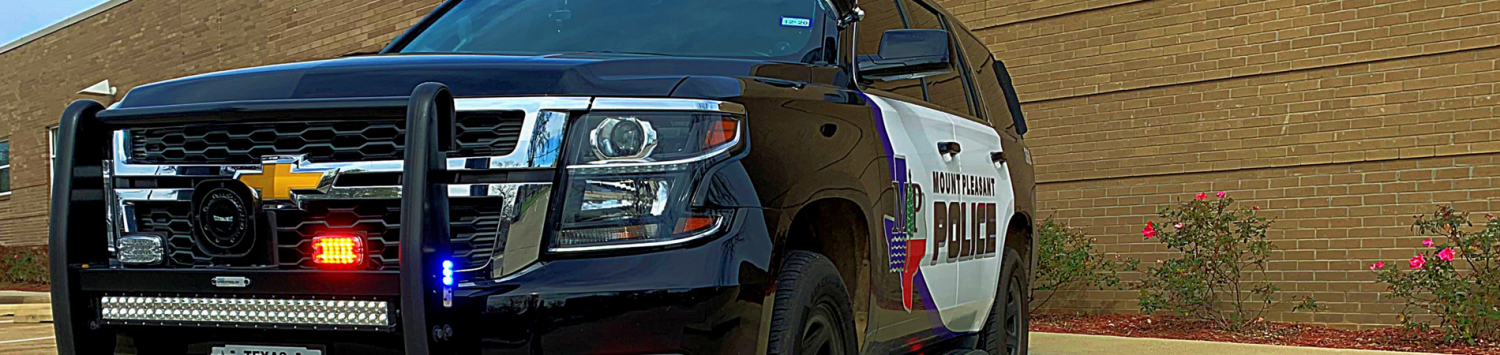 POLICE DEPT HOME PAGE Mount Pleasant TX