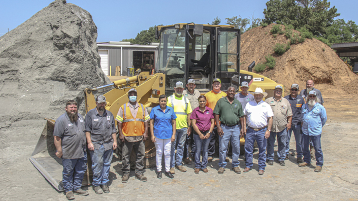 Group shot of Public Works Department