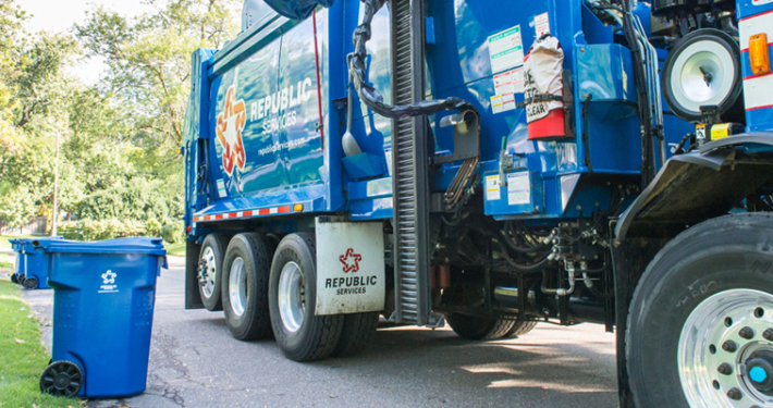 Republic Services Trash Truck