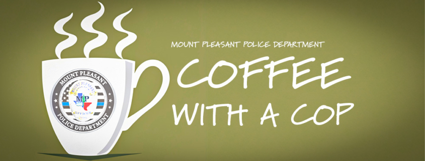 Coffee with a cop logo.