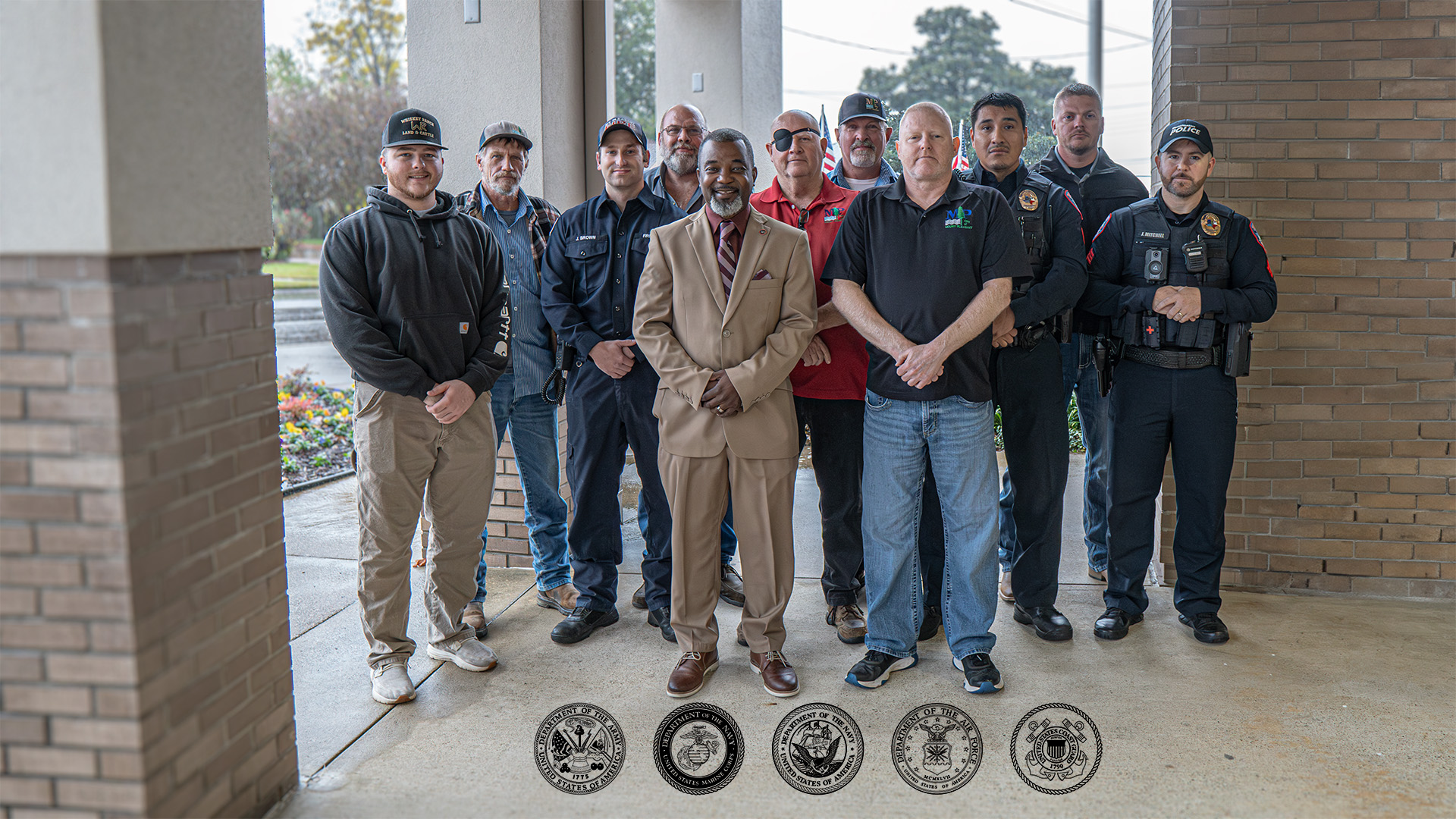 The veteran's who work for or lead the City of Mount Pleasant.